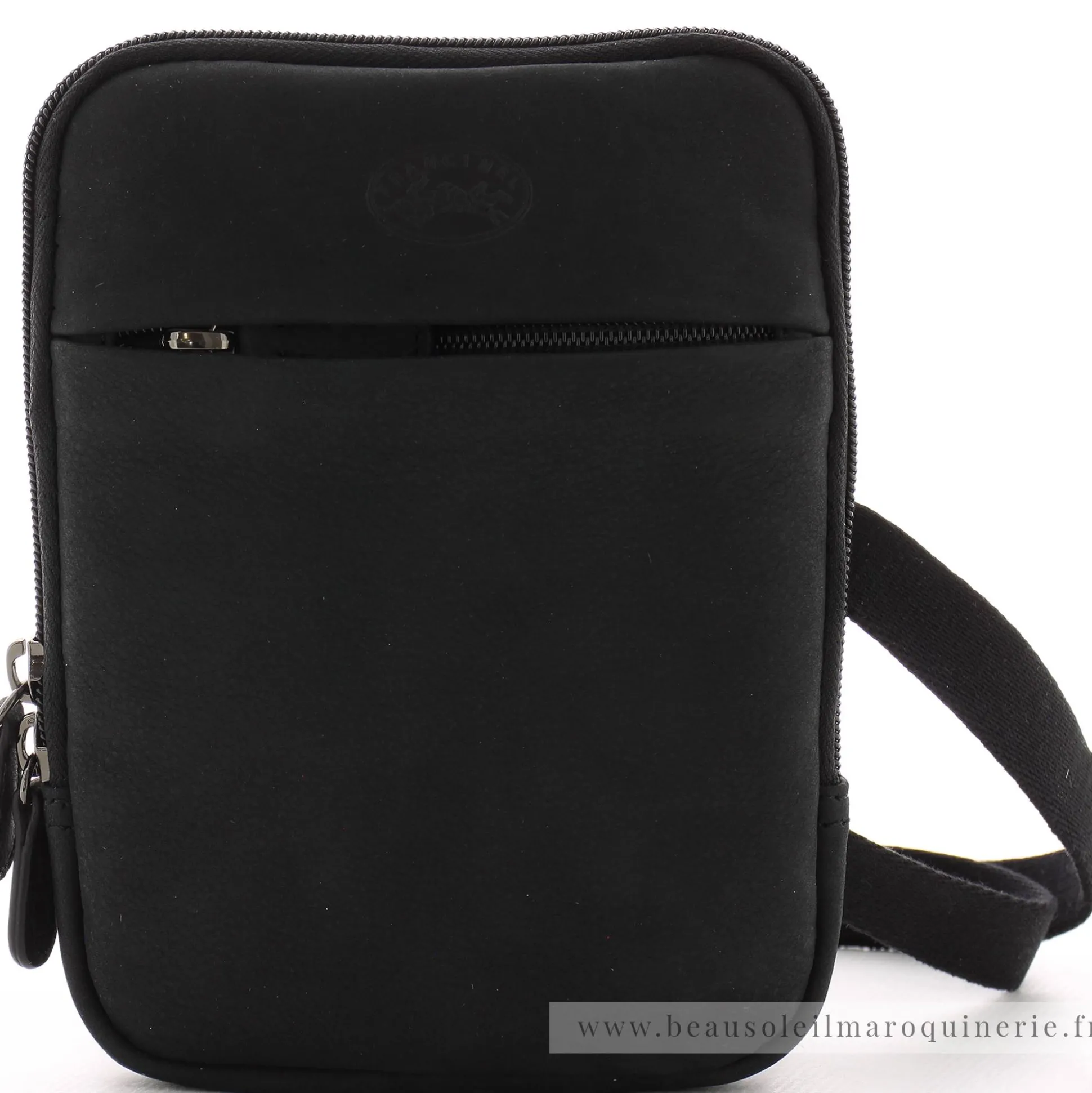 Francinel Petite sacoche homme en cuir gras Bilbao*Homme Petites Sacoches Homme