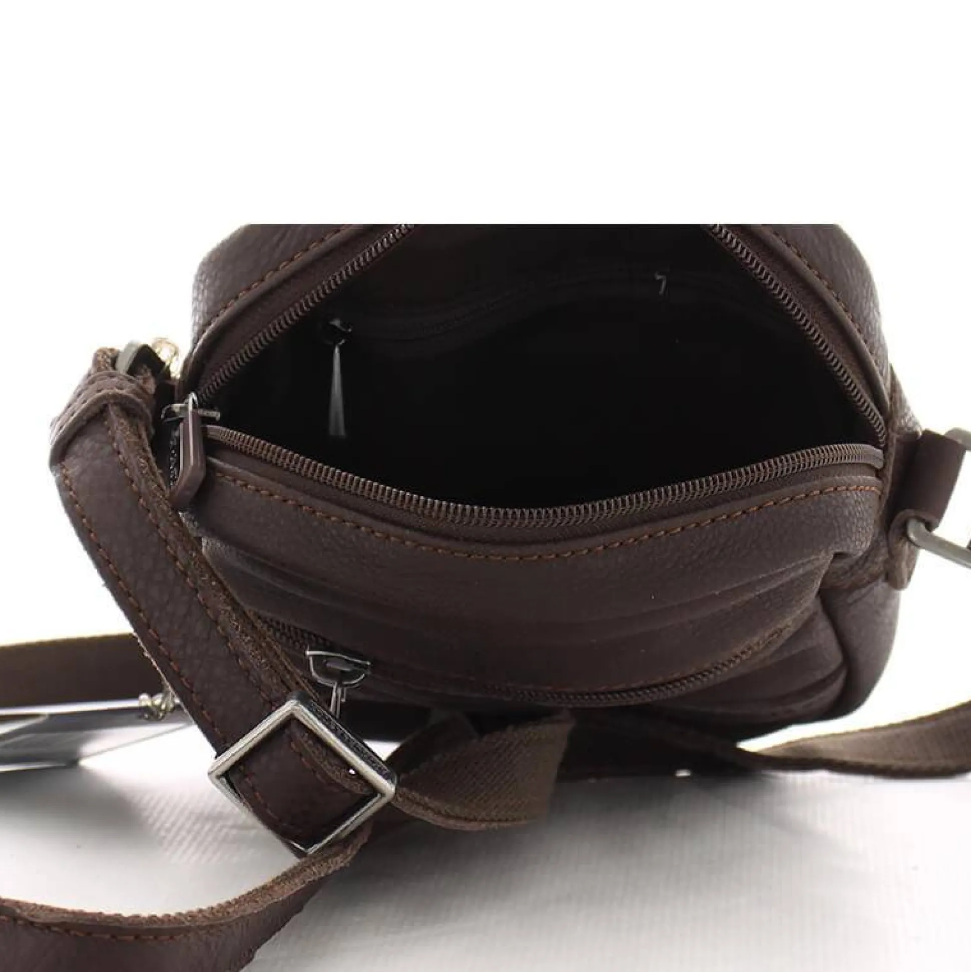 Arthur Aston Petite sacoche zippee Oscar en cuir*Homme Petites Sacoches Homme