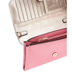 Guess Pochette a rabat Noelle effet saffiano*Femme Portefeuilles Femme|Pochettes