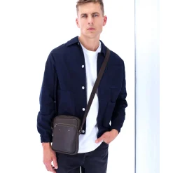 Les Ateliers Foures Pochette bandouliere Zephyr Baroudeur*Homme Petites Sacoches Homme