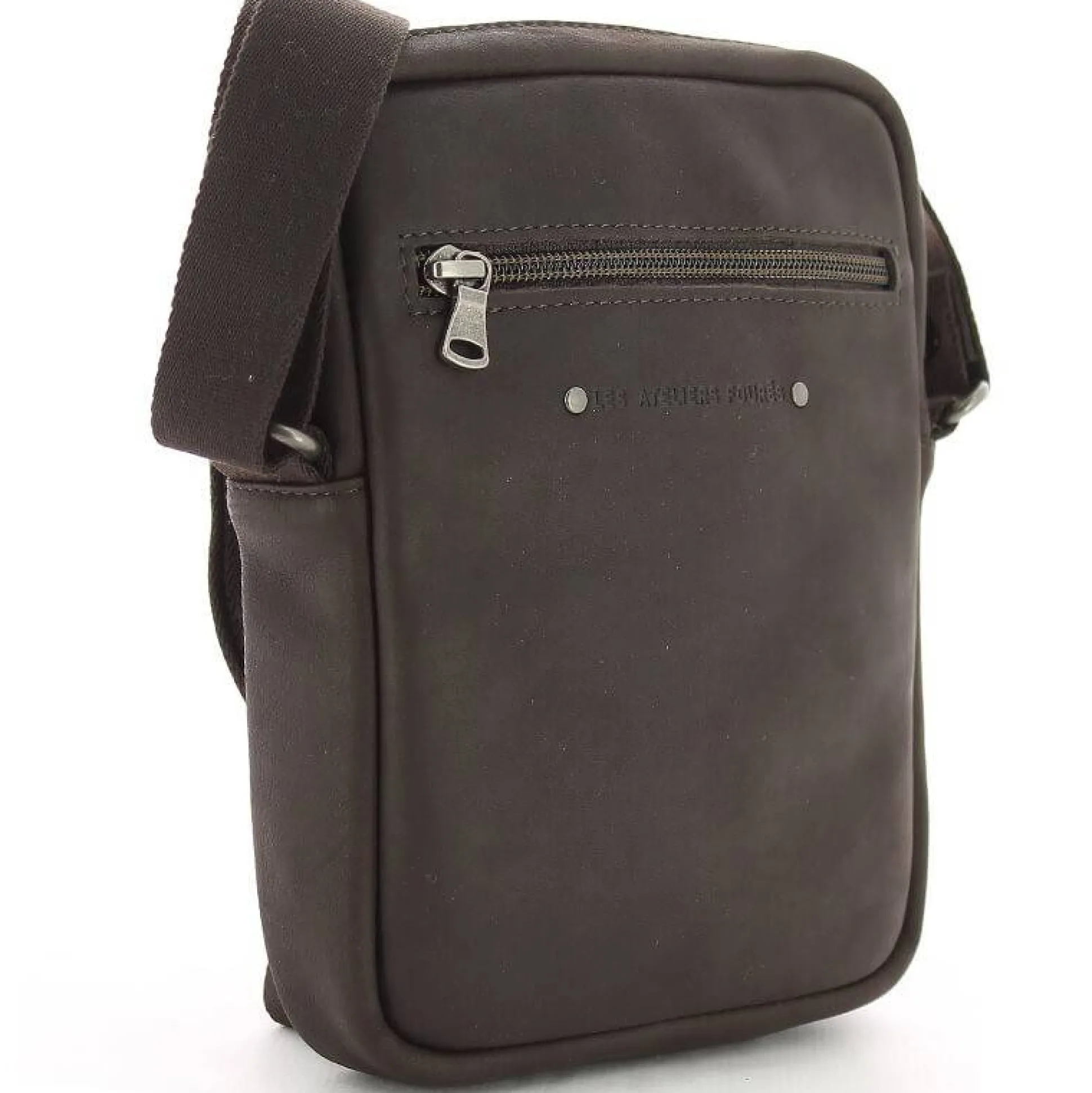 Les Ateliers Foures Pochette bandouliere Zephyr Baroudeur*Homme Petites Sacoches Homme