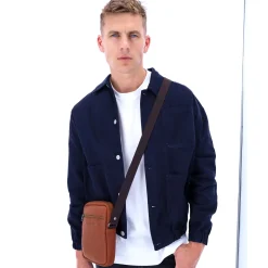 Les Ateliers Foures Pochette bandouliere Zephyr Baroudeur*Homme Petites Sacoches Homme