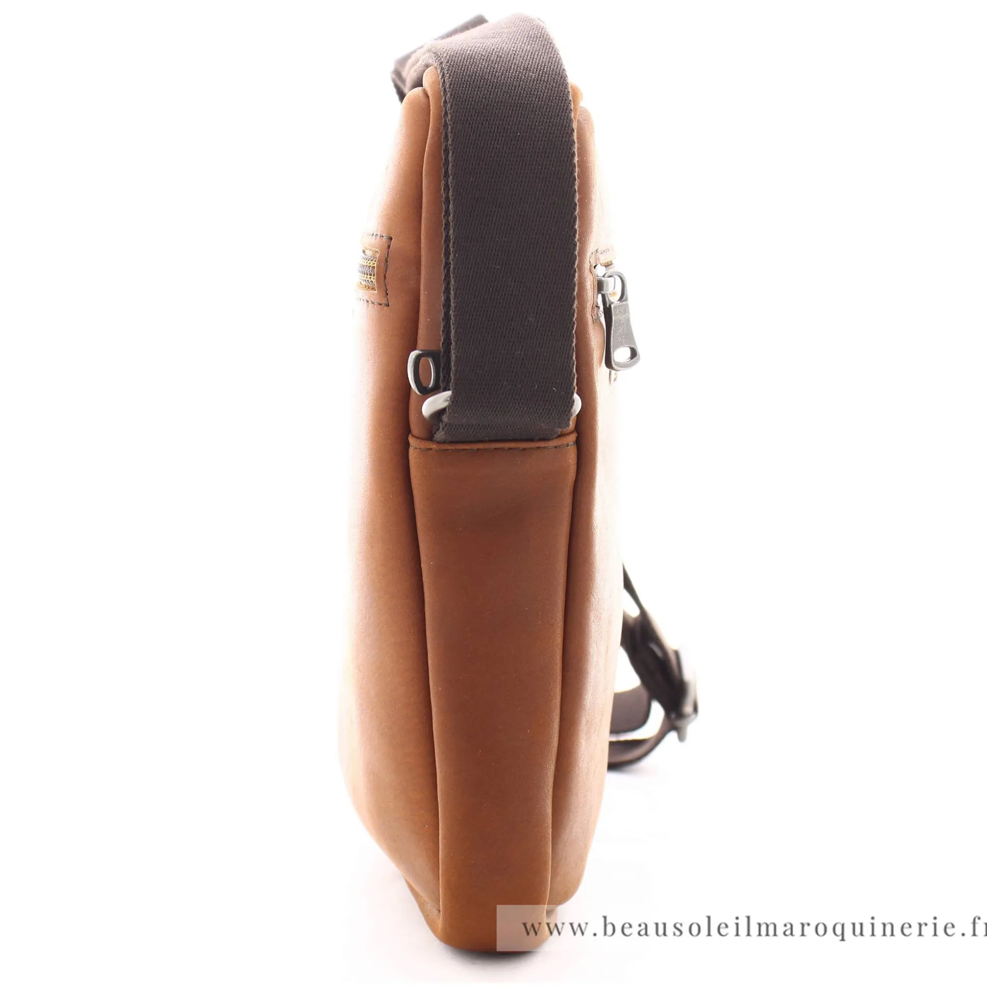 Les Ateliers Foures Pochette bandouliere Zephyr Baroudeur*Homme Petites Sacoches Homme