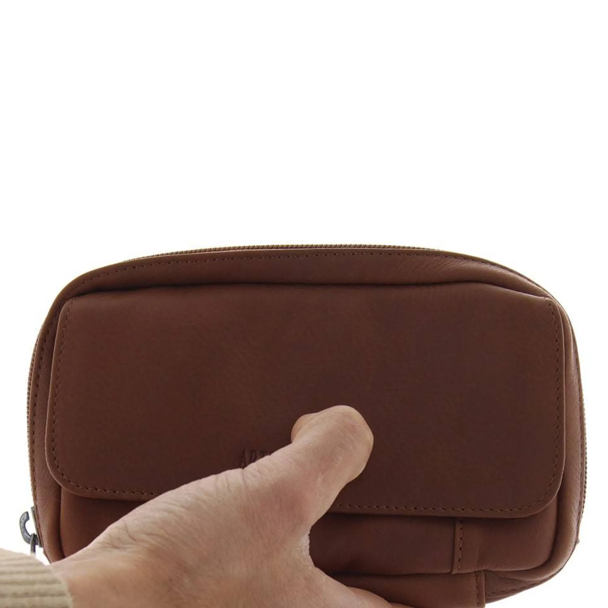Arthur Aston Pochette ceinture en cuir Oscar*Homme Petites Sacoches Homme