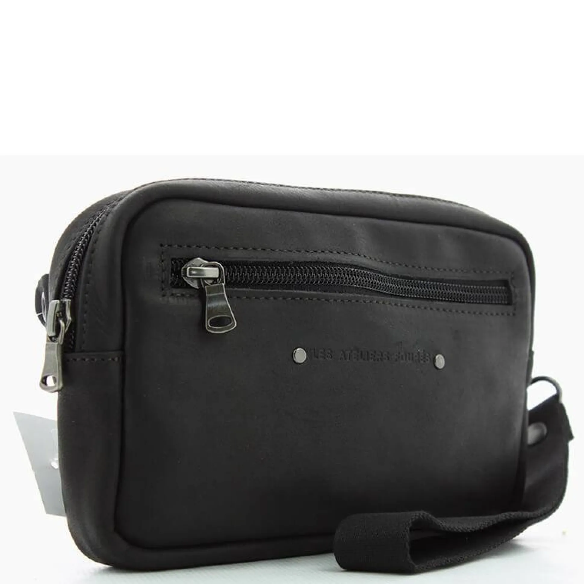 Les Ateliers Foures Pochette simple zip Ponos Baroudeur*Homme Petites Sacoches Homme