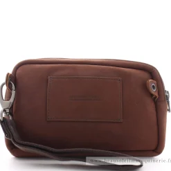 Les Ateliers Foures Pochette simple zip Ponos Baroudeur*Homme Petites Sacoches Homme