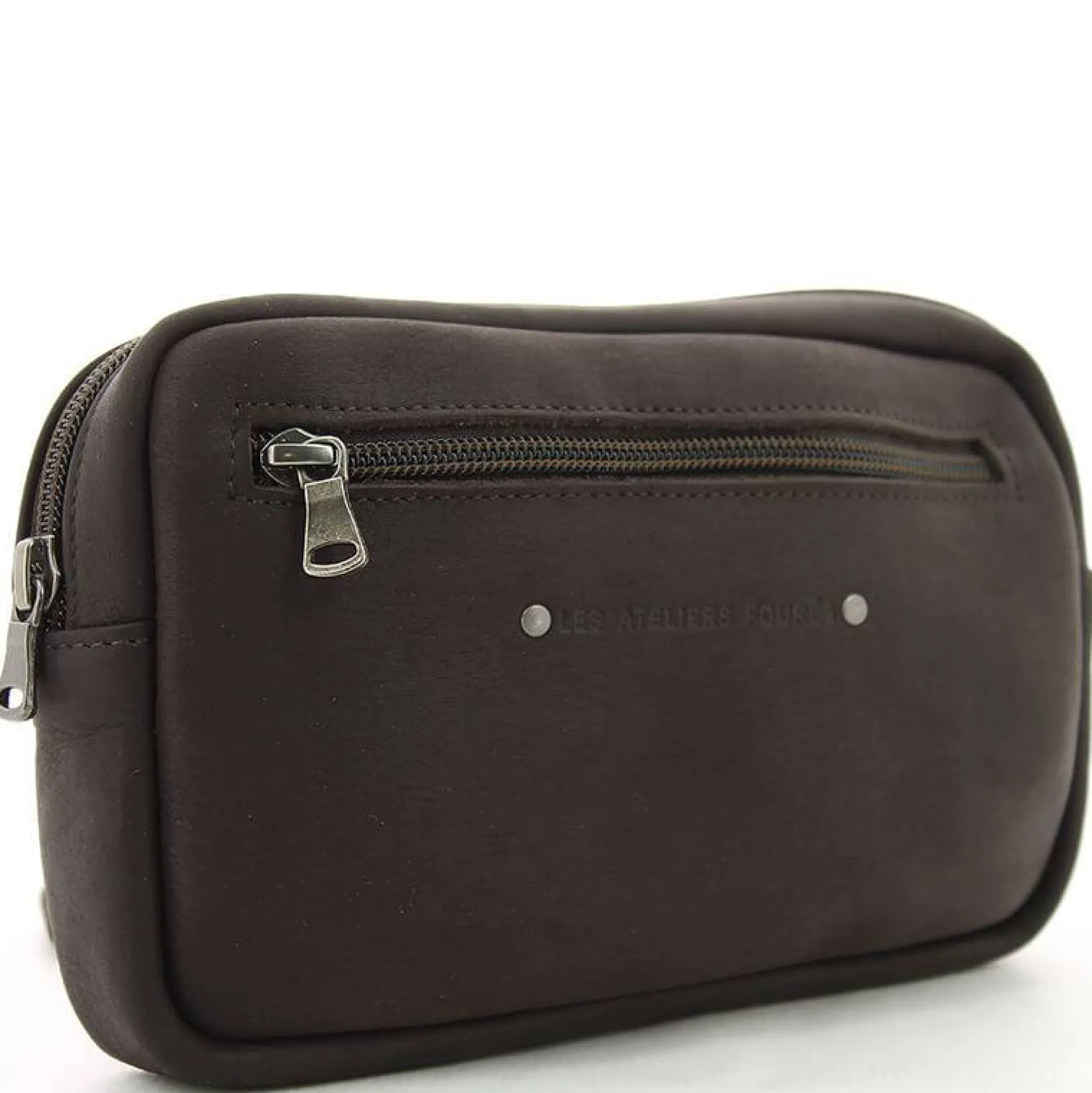 Les Ateliers Foures Pochette simple zip Ponos Baroudeur*Homme Petites Sacoches Homme