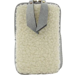 Marlon Firenze Pochette smartphone effet fourrure*Femme Etuis Smartphone