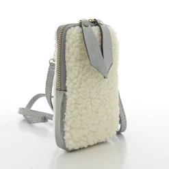 Marlon Firenze Pochette smartphone effet fourrure*Femme Etuis Smartphone