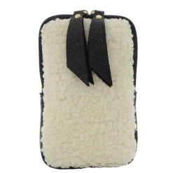 Marlon Firenze Pochette smartphone effet fourrure*Femme Etuis Smartphone