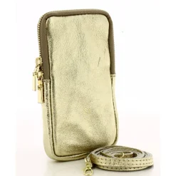 Mia & Joy Pochette telephone Edelyne cuir irise*Femme Etuis Smartphone