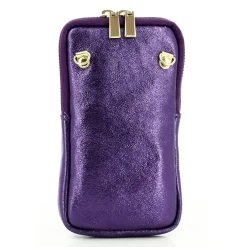 Mia & Joy Pochette telephone Edelyne cuir irise*Femme Etuis Smartphone
