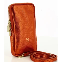Mia & Joy Pochette telephone Edelyne cuir irise*Femme Etuis Smartphone