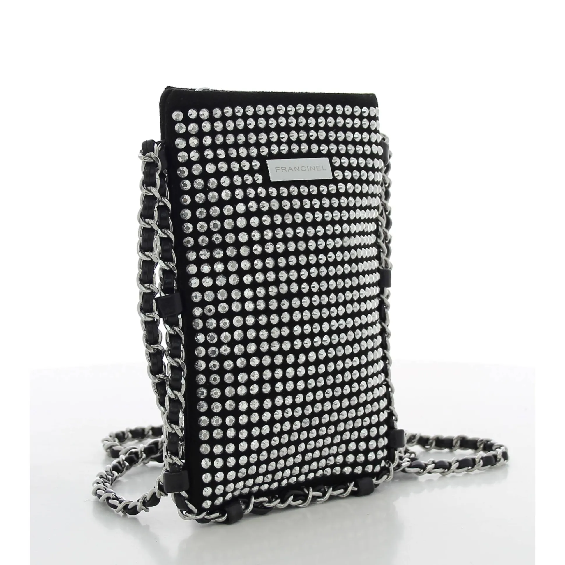 Francinel Pochette telephone Jasmine strass*Femme Etuis Smartphone