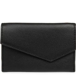 Lancaster Porte cartes a rabat Zoe cuir texture*Femme Porte-Cartes Femme