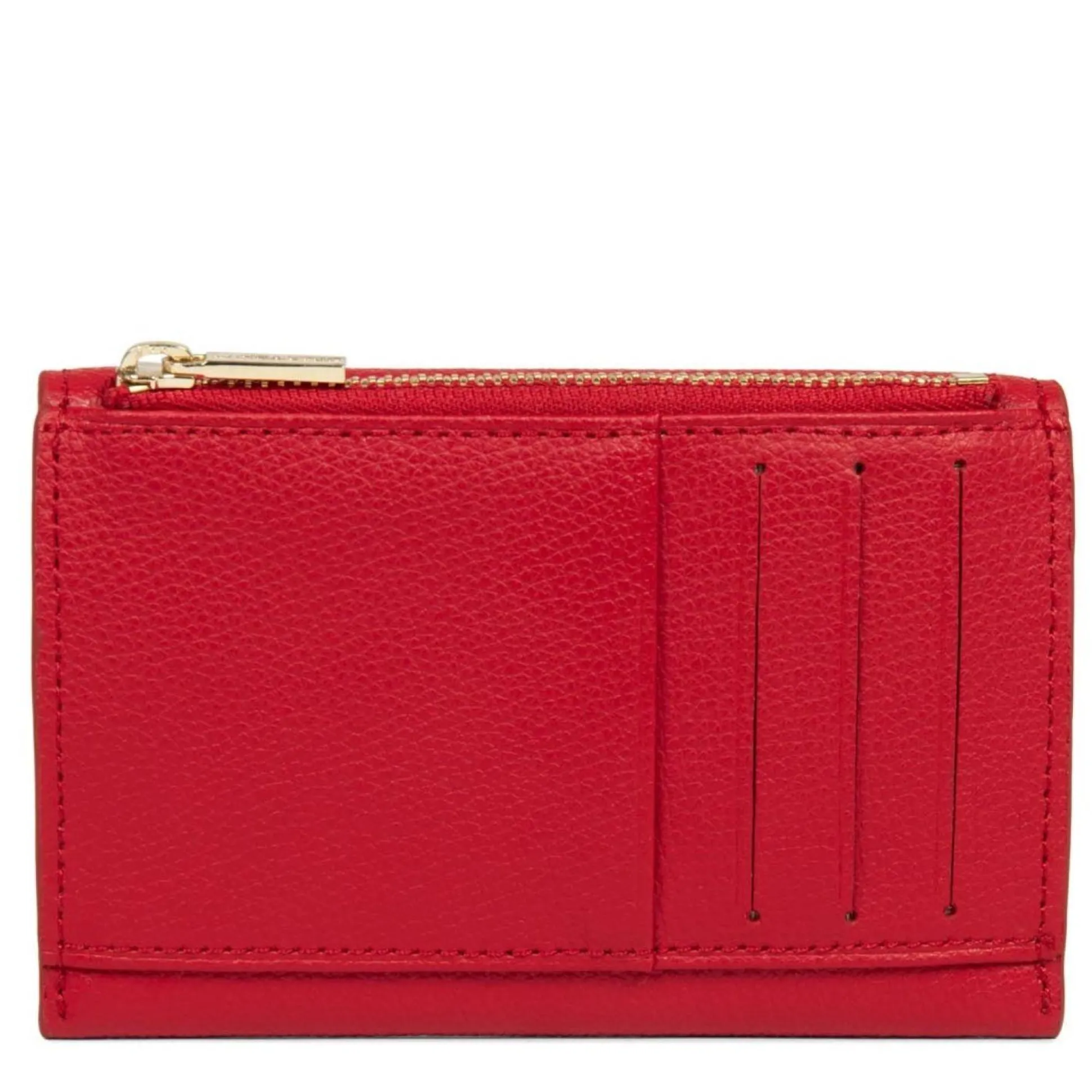 Lancaster Porte cartes a rabat Zoe cuir texture*Femme Porte-Cartes Femme