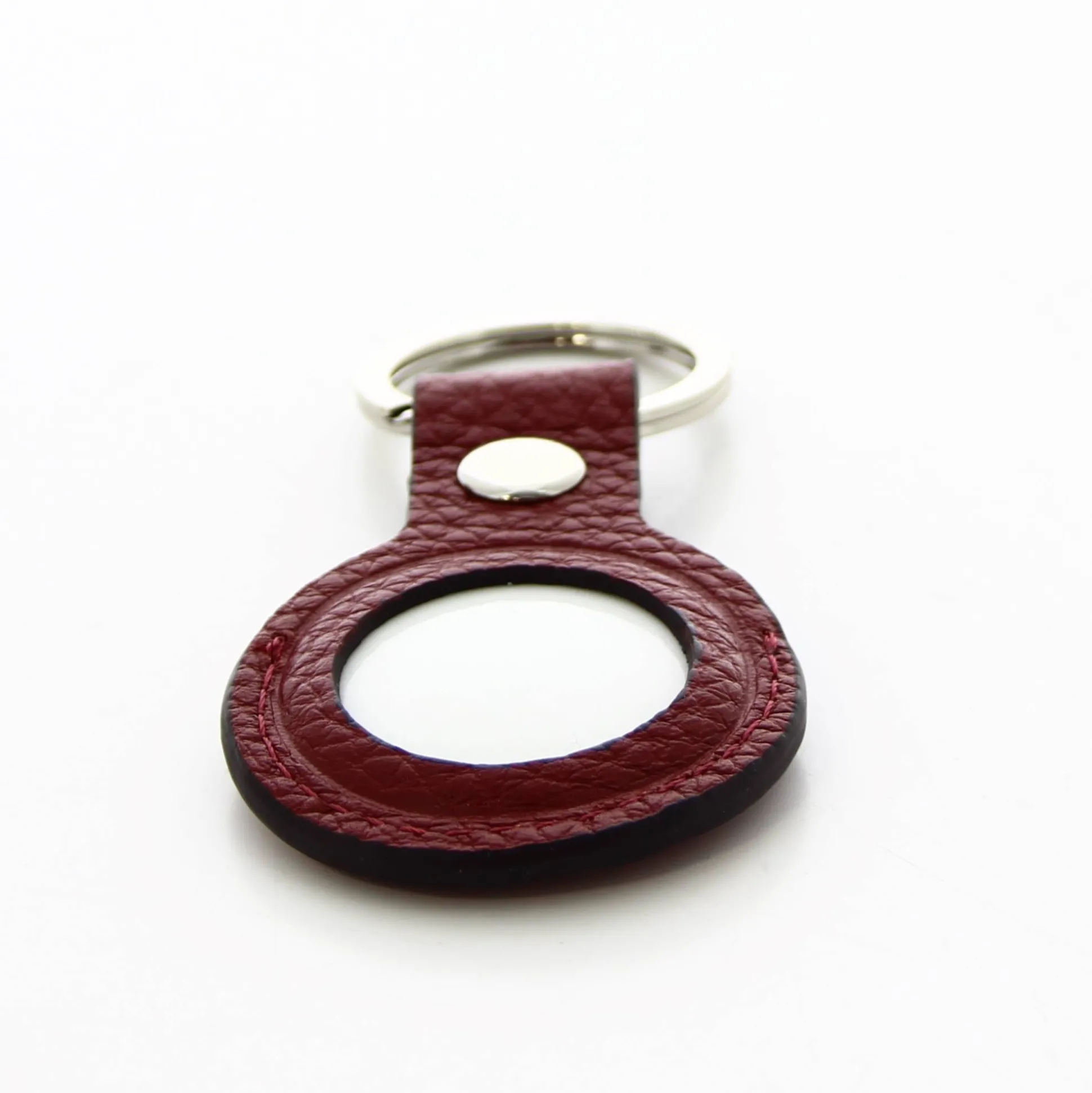 David William Porte cles airtag en cuir de vachette*Homme Porte-Clés