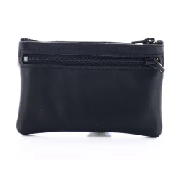 Frandi Porte monnaie en cuir de vachette Authentique*Femme Porte-Monnaie Femme