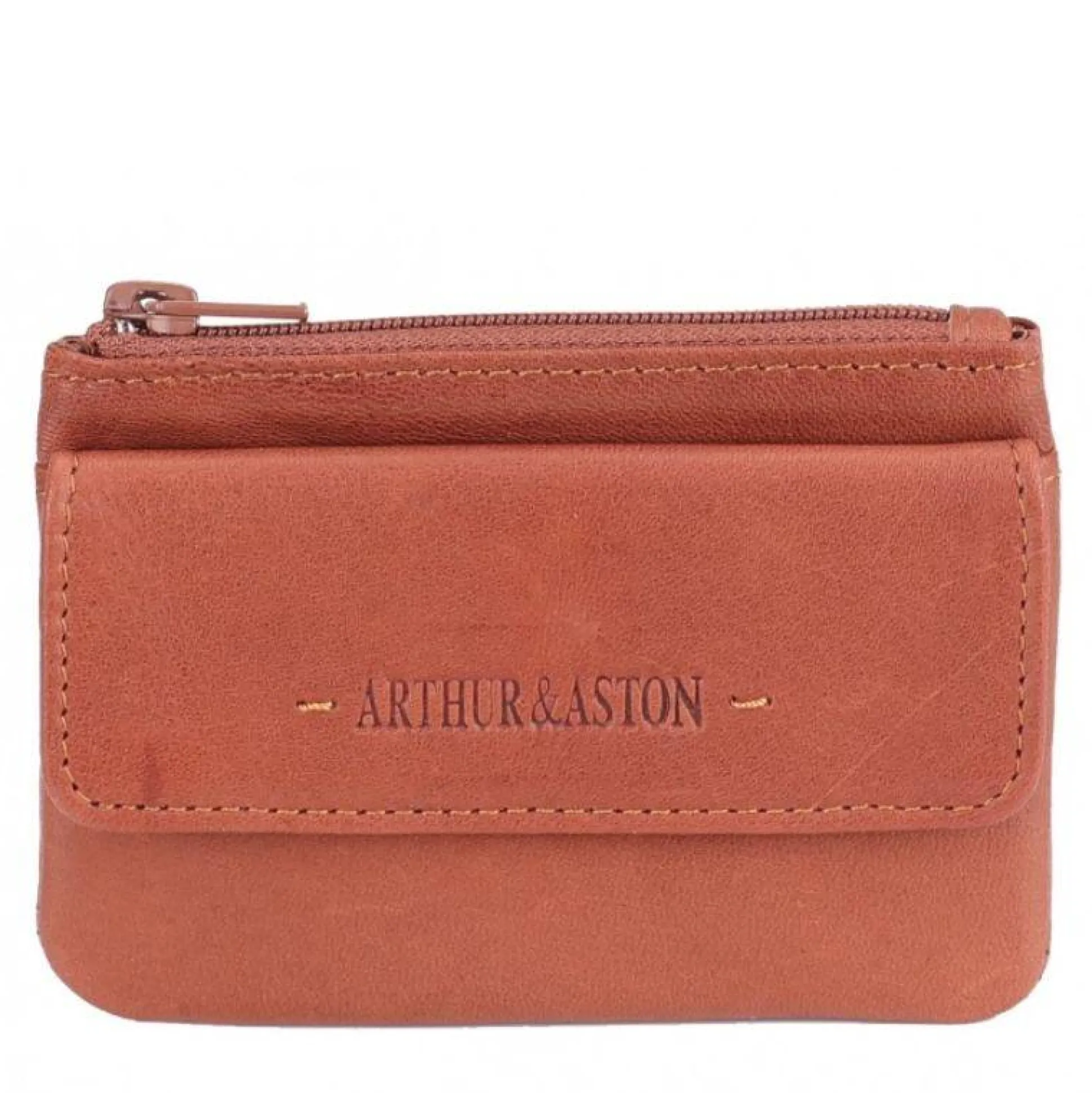 Arthur Aston Porte monnaie zippe Johany en cuir*Femme/Homme Porte-Monnaie Homme|Porte-Monnaie Femme