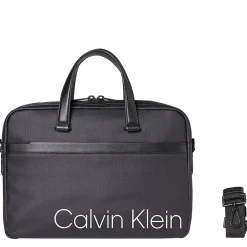 Calvin Klein Porte ordinateur homme toile enduite*Homme Sacs Besace