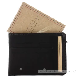 Les Ateliers Foures Porte papiers Centure zip au dos Baroudeur*Homme Porte-Papiers|Porte-Cartes Homme