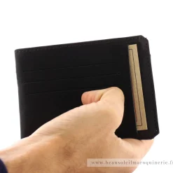 Les Ateliers Foures Porte papiers Centure zip au dos Baroudeur*Homme Porte-Papiers|Porte-Cartes Homme
