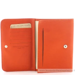 Les Ateliers Foures Porte papiers Hesperie Baroudeuse*Femme Porte-Cartes Femme