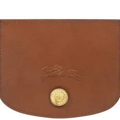 Longchamp Porte-cartes arrondi Epure Timeless cuir lisse*Femme Porte-Cartes Femme