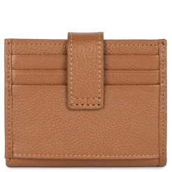 Lancaster Porte-cartes avec rabat a pression Foulonne PM*Femme Porte-Cartes Femme