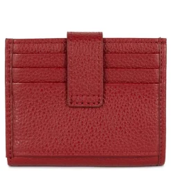 Lancaster Porte-cartes avec rabat a pression Foulonne PM*Femme Porte-Cartes Femme