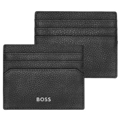 Hugo Boss Porte-cartes Classic Grained en cuir graine*Homme Porte-Cartes Homme
