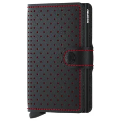 Secrid Porte-cartes cuir perfore Miniwallet*Femme/Homme Portefeuilles Homme|Porte-Cartes Homme