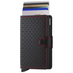 Secrid Porte-cartes cuir perfore Miniwallet*Femme/Homme Portefeuilles Homme|Porte-Cartes Homme