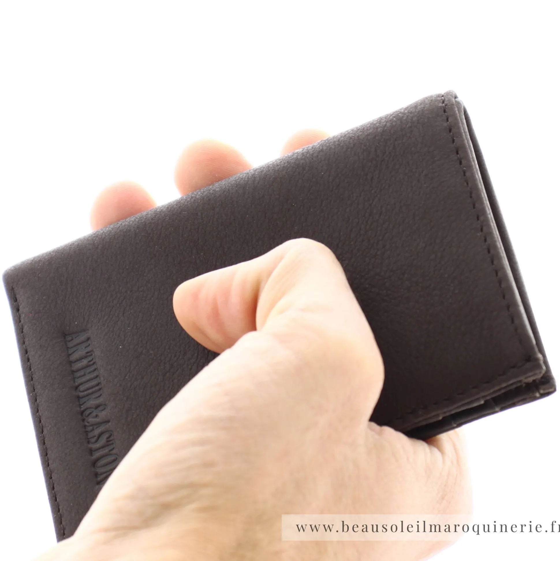 Arthur Aston Porte-cartes cuir pleine fleur Oscar*Homme Porte-Cartes Homme
