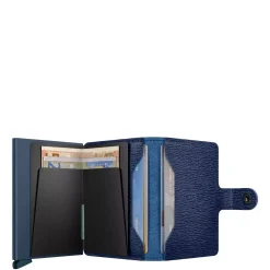 Secrid Porte-cartes cuir texture Miniwallet Crisple*Femme Porte-Cartes Femme