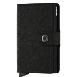 Secrid Porte-cartes cuir texture Miniwallet Crisple*Femme Porte-Cartes Femme