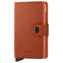 Secrid Porte-cartes cuir texture Miniwallet Crisple*Femme Porte-Cartes Femme