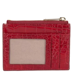 Lancaster Porte-cartes effet croco Exo*Femme Porte-Cartes Femme