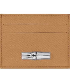 Longchamp Porte-cartes effet graine Le Roseau*Femme Porte-Cartes Femme