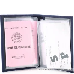 Frandi Porte-cartes en cuir Nubuck pour papiers*Femme Porte-Cartes Femme