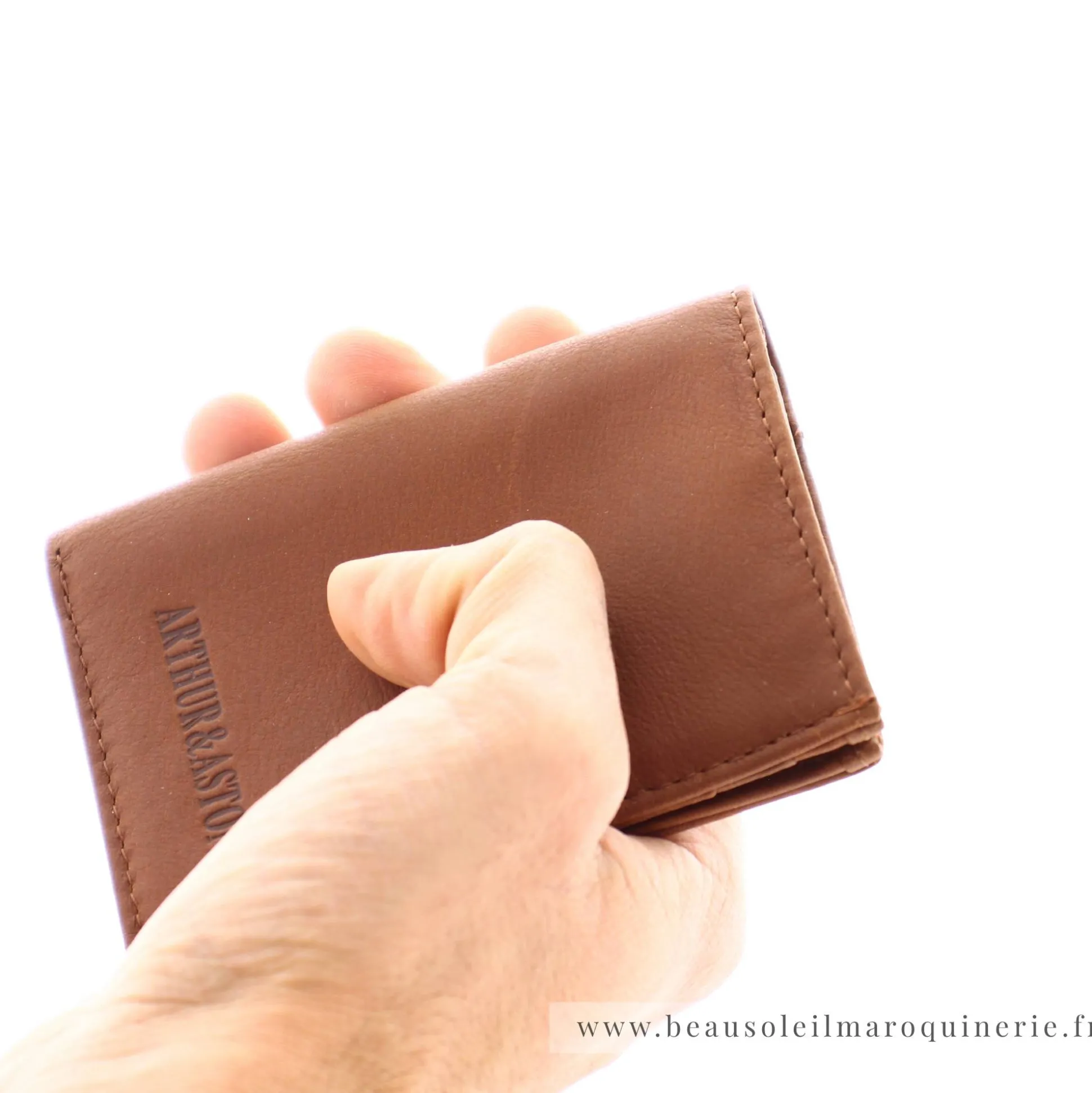 Arthur Aston Porte-cartes en cuir Oscar*Homme Porte-Cartes Homme