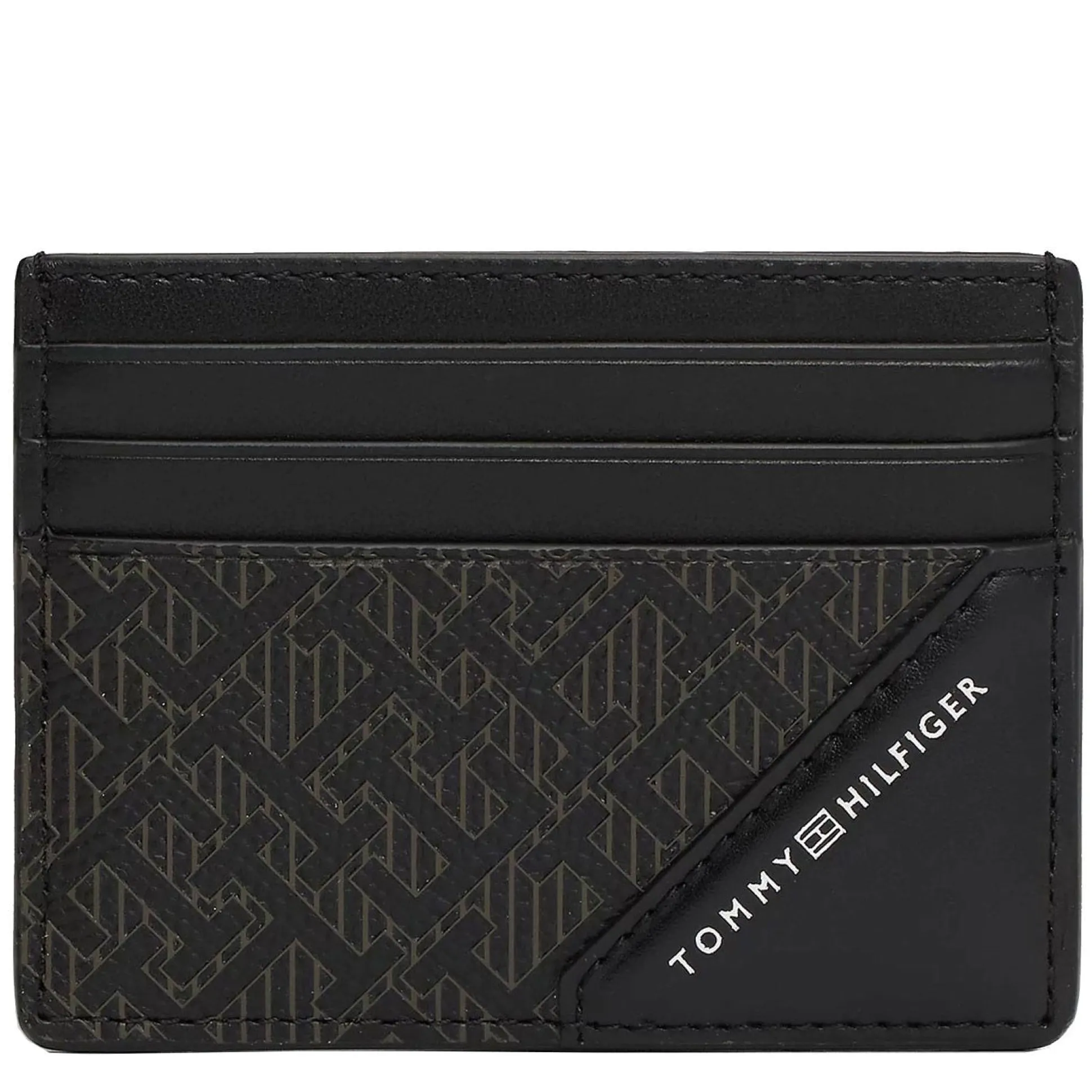 Tommy Hilfiger Porte-cartes en cuir TH Monogram*Homme Porte-Cartes Homme