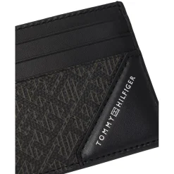 Tommy Hilfiger Porte-cartes en cuir TH Monogram*Homme Porte-Cartes Homme