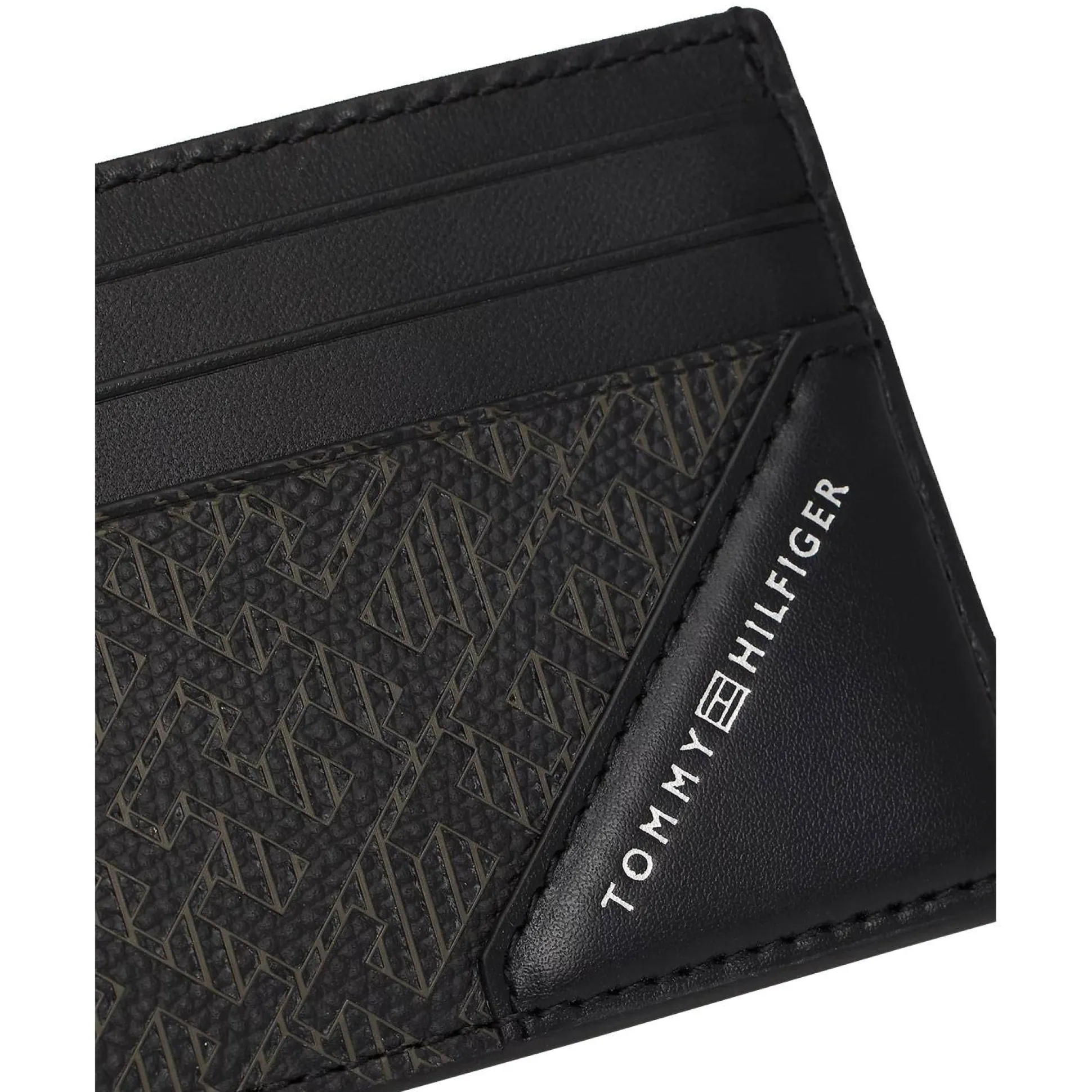 Tommy Hilfiger Porte-cartes en cuir TH Monogram*Homme Porte-Cartes Homme