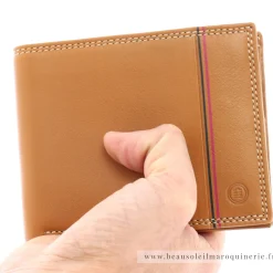 Serge Blanco Porte-cartes homme en cuir Vancouver*Homme Porte-Cartes Homme