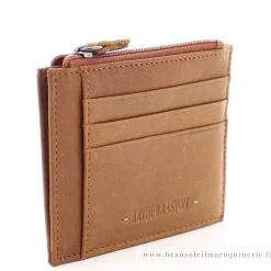 Arthur Aston Porte-cartes Johany avec poche zippee*Homme Porte-Cartes Homme