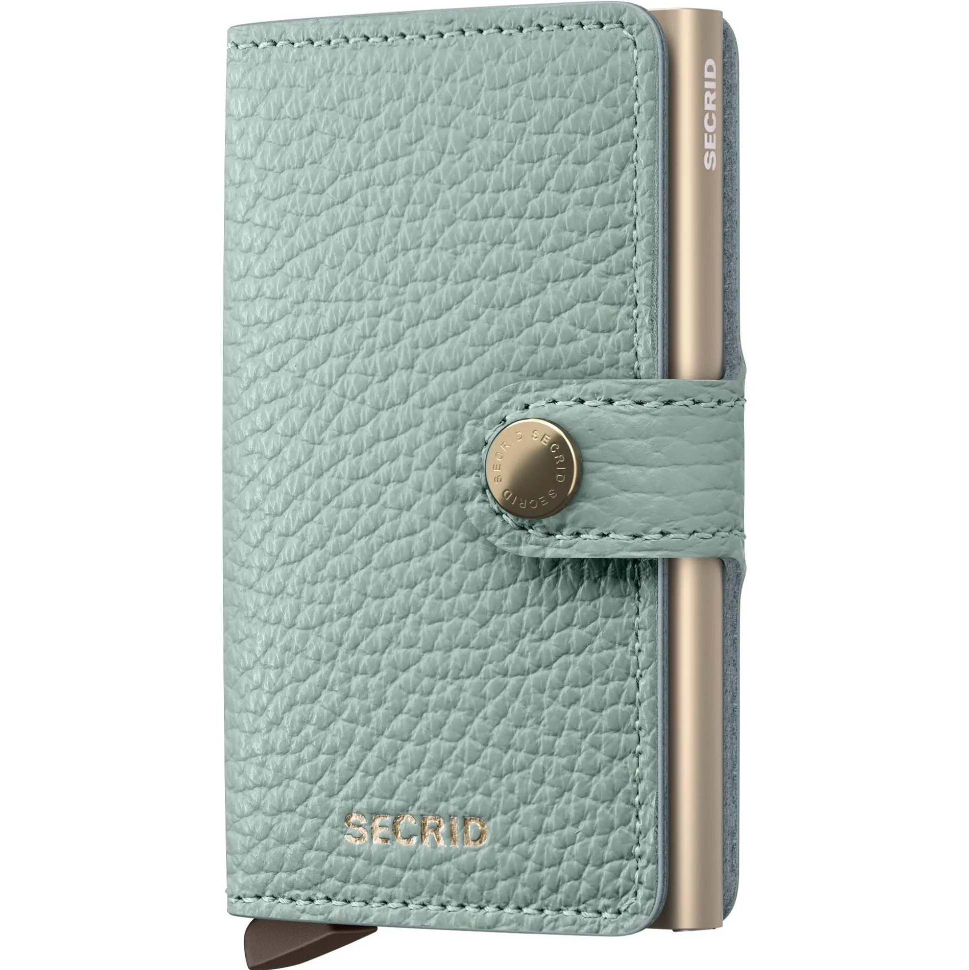 Secrid Porte-cartes Miniwallet Pebble cuir graine*Femme Porte-Cartes Femme