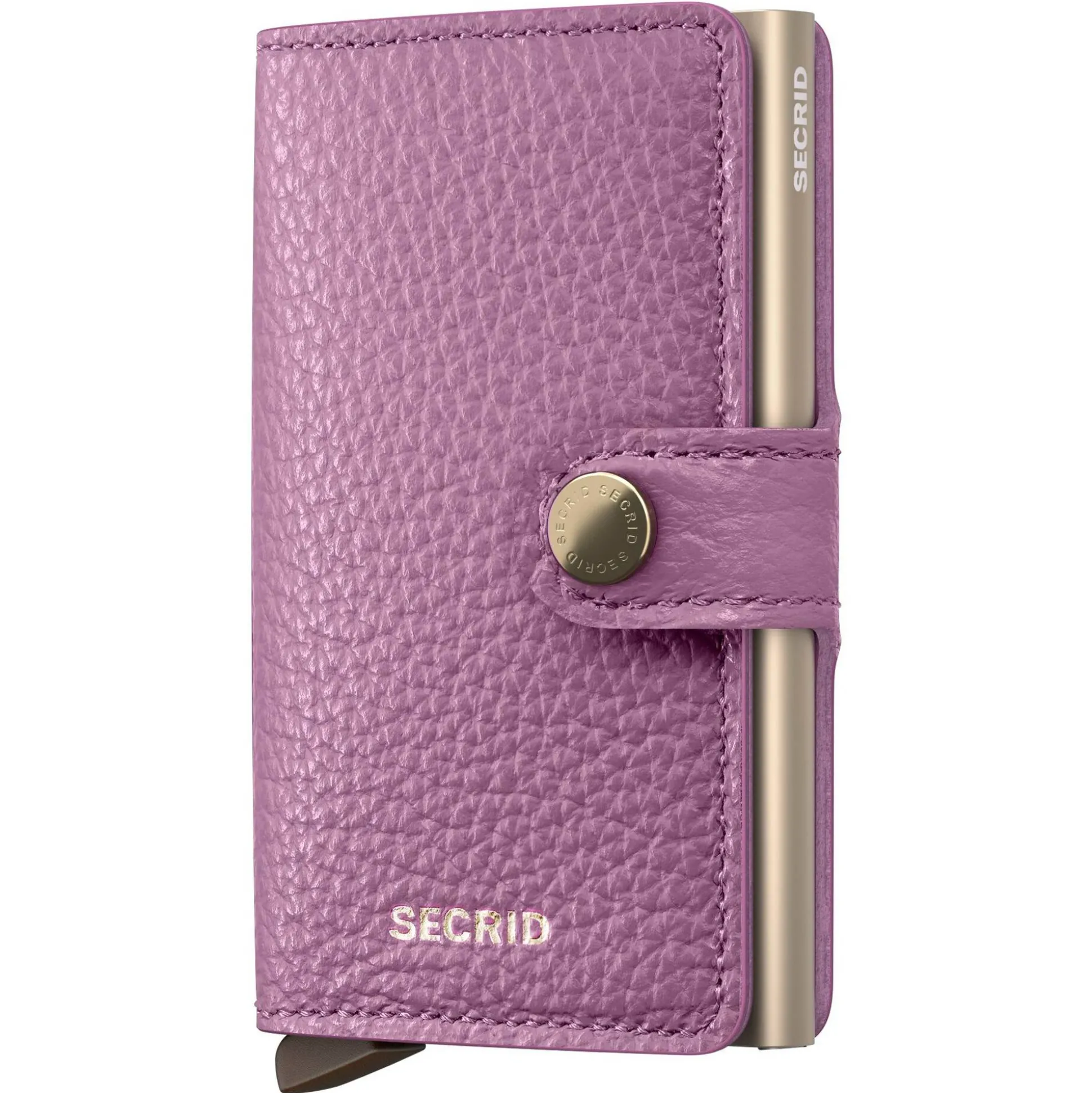 Secrid Porte-cartes Miniwallet Pebble cuir graine*Femme Porte-Cartes Femme