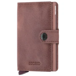 Secrid Porte-cartes Miniwallet Vintage cuir effet vieilli*Homme Portefeuilles Homme|Porte-Cartes Homme
