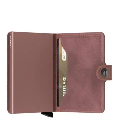 Secrid Porte-cartes Miniwallet Vintage cuir effet vieilli*Homme Portefeuilles Homme|Porte-Cartes Homme